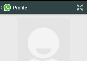 Profilbild whatsapp unscharf