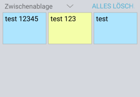 Android: Zwischenablage öffnen