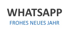 WhatsApp-Video: Frohes Neues Jahr wünschen