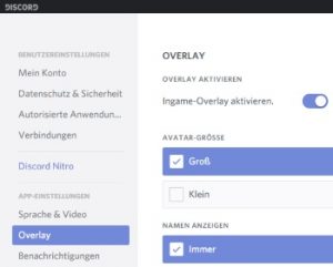 Discord-Overlay geht nicht