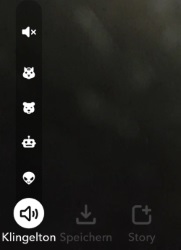 Stimmenverzerrer bei Snapchat nutzen