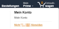 Amazon abmelden