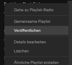 So kannst Du deine Spotify Playlist veröffentlichen