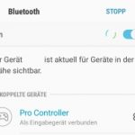 Nintendo Switch Pro Controller über Bluetooth mit Handy verbinden