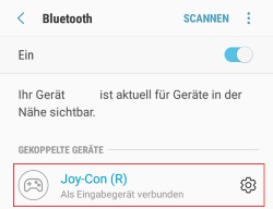 Joy-Controller am Handy verwenden