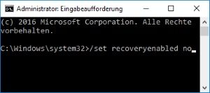 Windows 10 automatische Reparatur abbrechen