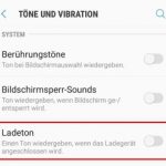 Android Ladeton deaktivieren