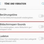 Ton beim Entsperren ausschalten unter Android