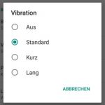 Anleitung: WhatsApp Vibration ausschalten