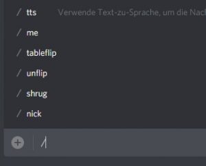 Discord Befehle