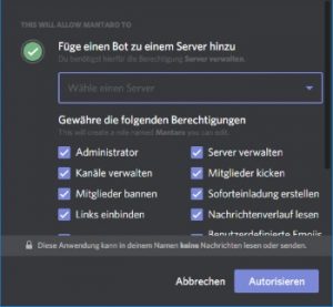 Discord Musikbot hinzufügen und einstellen