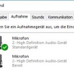 Kopfhörer als Mikrofon unter Windows 10 nutzen