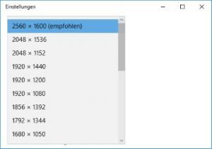Windows 10 Bildschirm verzerrt
