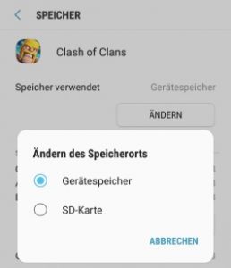 Android Speicher voll obwohl leer